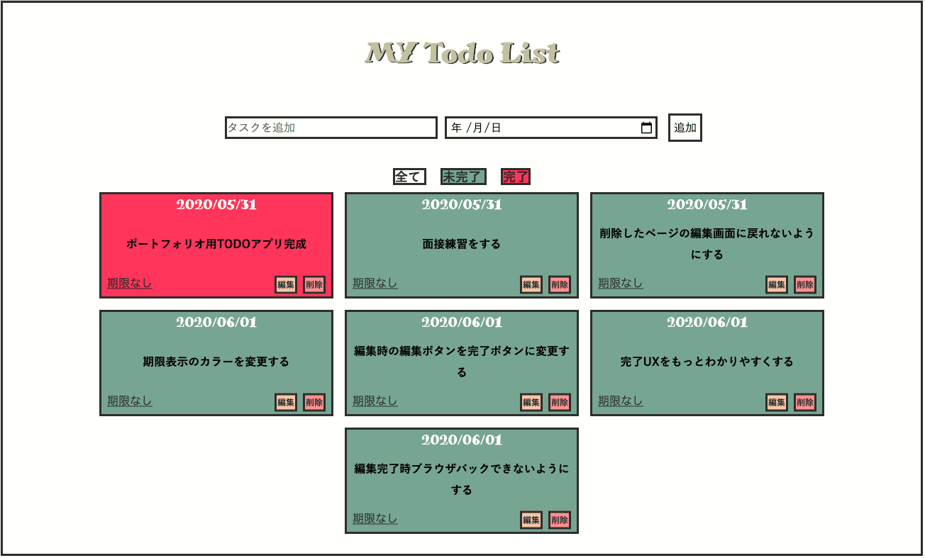 My todo